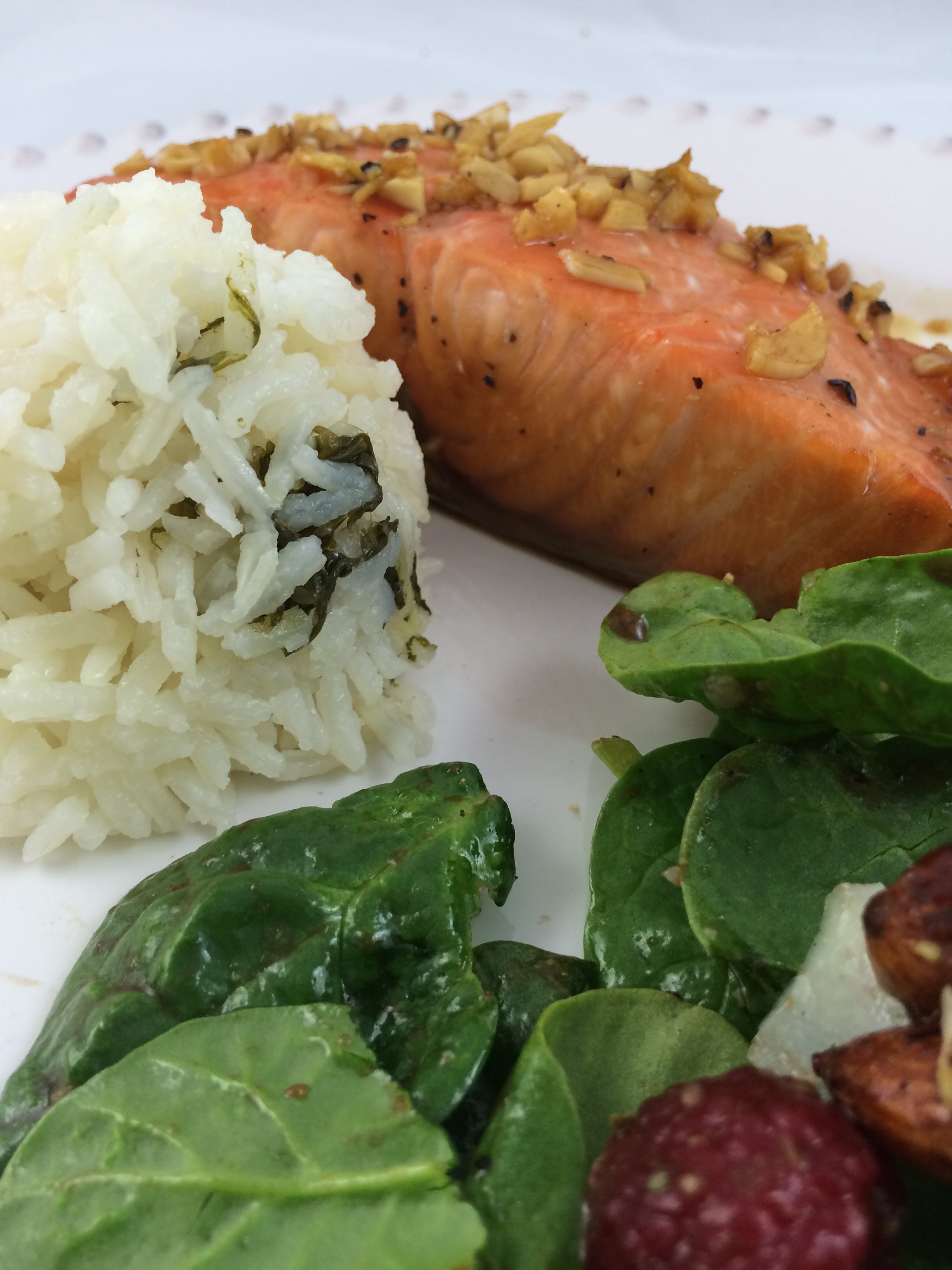 Bourbon Salmon - Quick Chick Kitchen